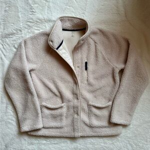 St. John's Bay Cream Teddy Jacket